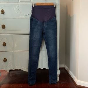 PinkBlush Dark Wash Maternity Jeans